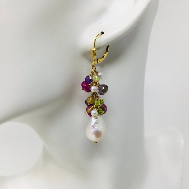 Cluster Earrings